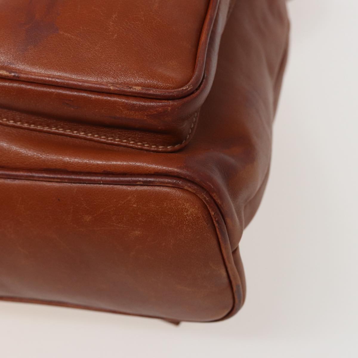 GUCCI Bamboo Backpack Leather Brown 003 2058 0016 76808