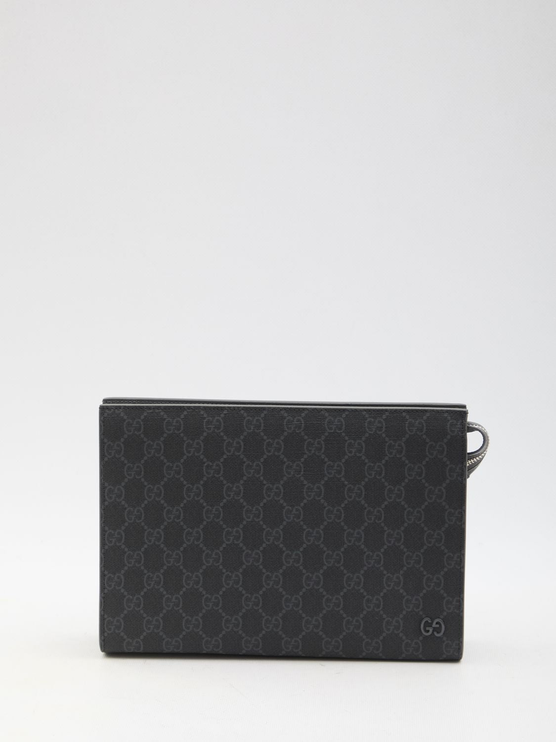 GUCCI Mini GG Logo Pouch Handbag 26x18x6cm