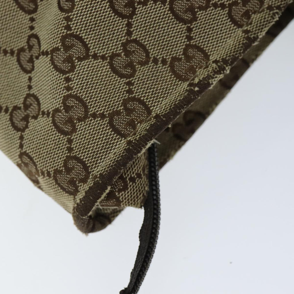 GUCCI GG Canvas Web Sherry Line Tote Bag Beige Red Green 155524 76844