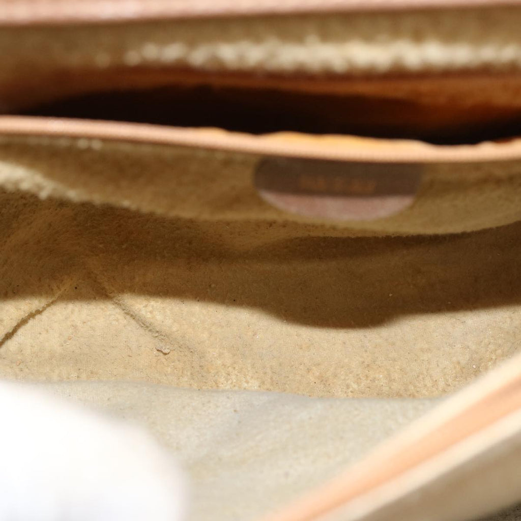 GUCCI Bamboo Tote Bag Suede Leather Brown 002 853 0260 76848
