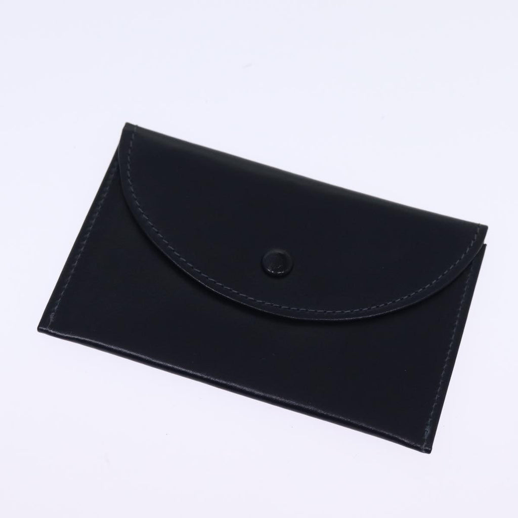 GUCCI Hand Bag Leather Navy 76886