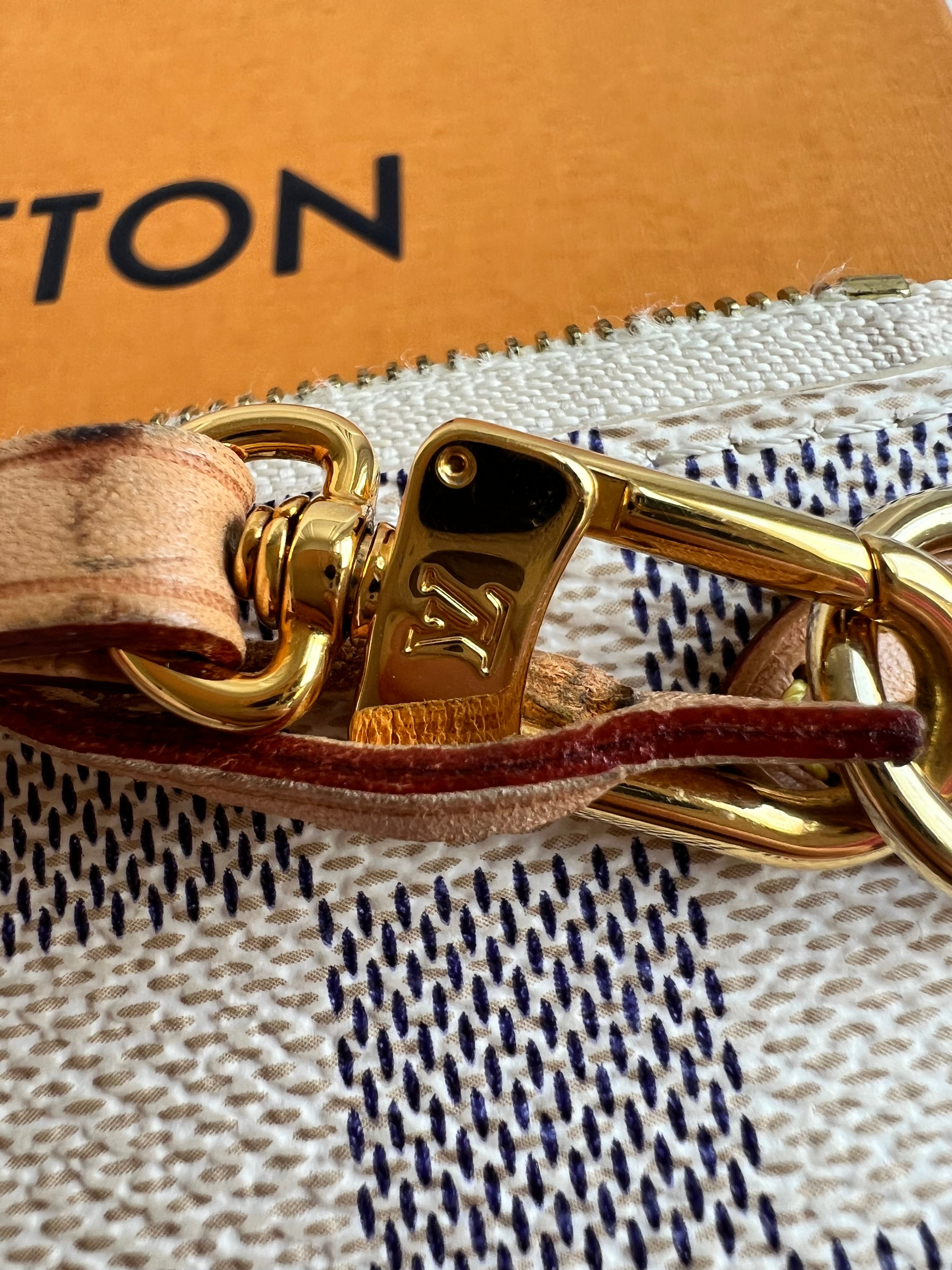 Louis Vuitton Pouch (from Neverfull MM) in Damier Azur