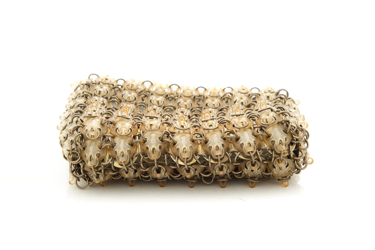 Paco Rabanne Beige Chainmail Cross-Body