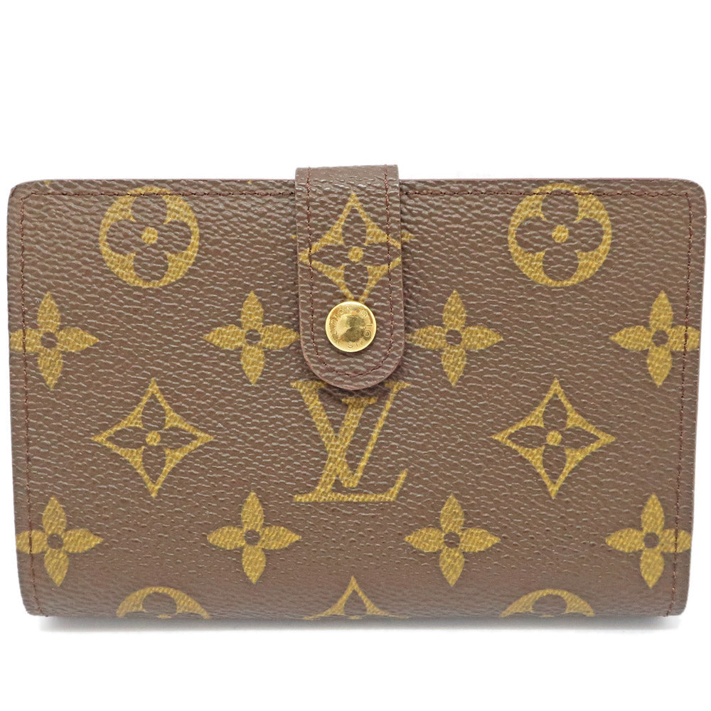 Louis Vuitton Monogram Portemone Vie Vie Vie Vie Vie Vie M61663 Small Compact Double Fold Portmone Vie Vie Vie