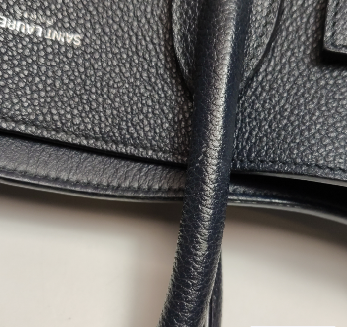 Preloved YSL Saint Laurent Sac de JourBaby 26cm Black 250226781081507