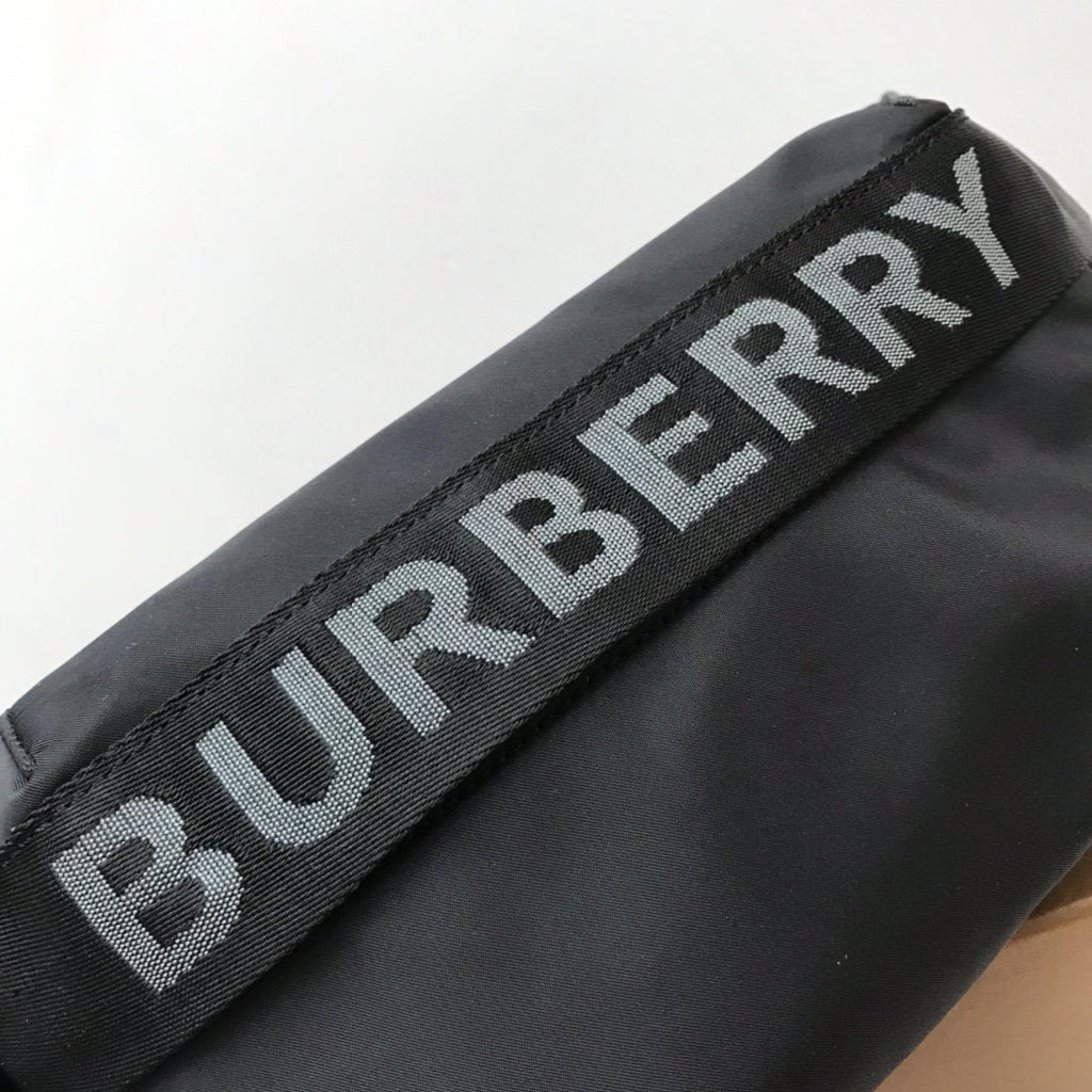 GLAMI Logo Detail Econyl Sonny Bum Bag Black For Men, Bags 12.2in/31cm