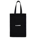 Jil Sander Black Canvas Shopping Bag Man
