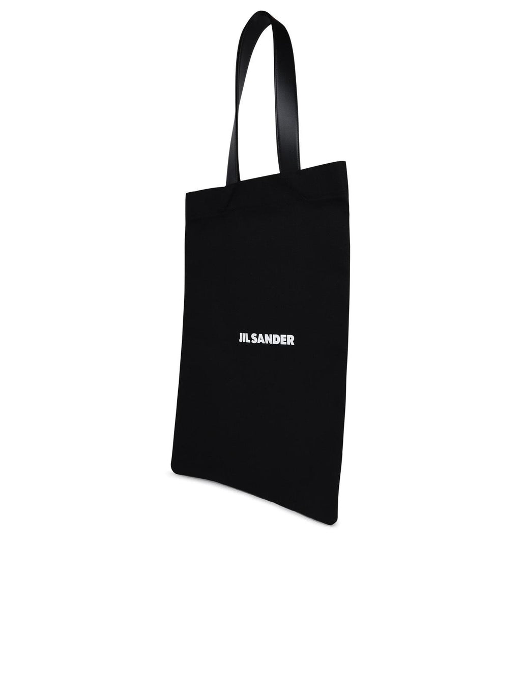 Jil Sander Black Canvas Shopping Bag Man