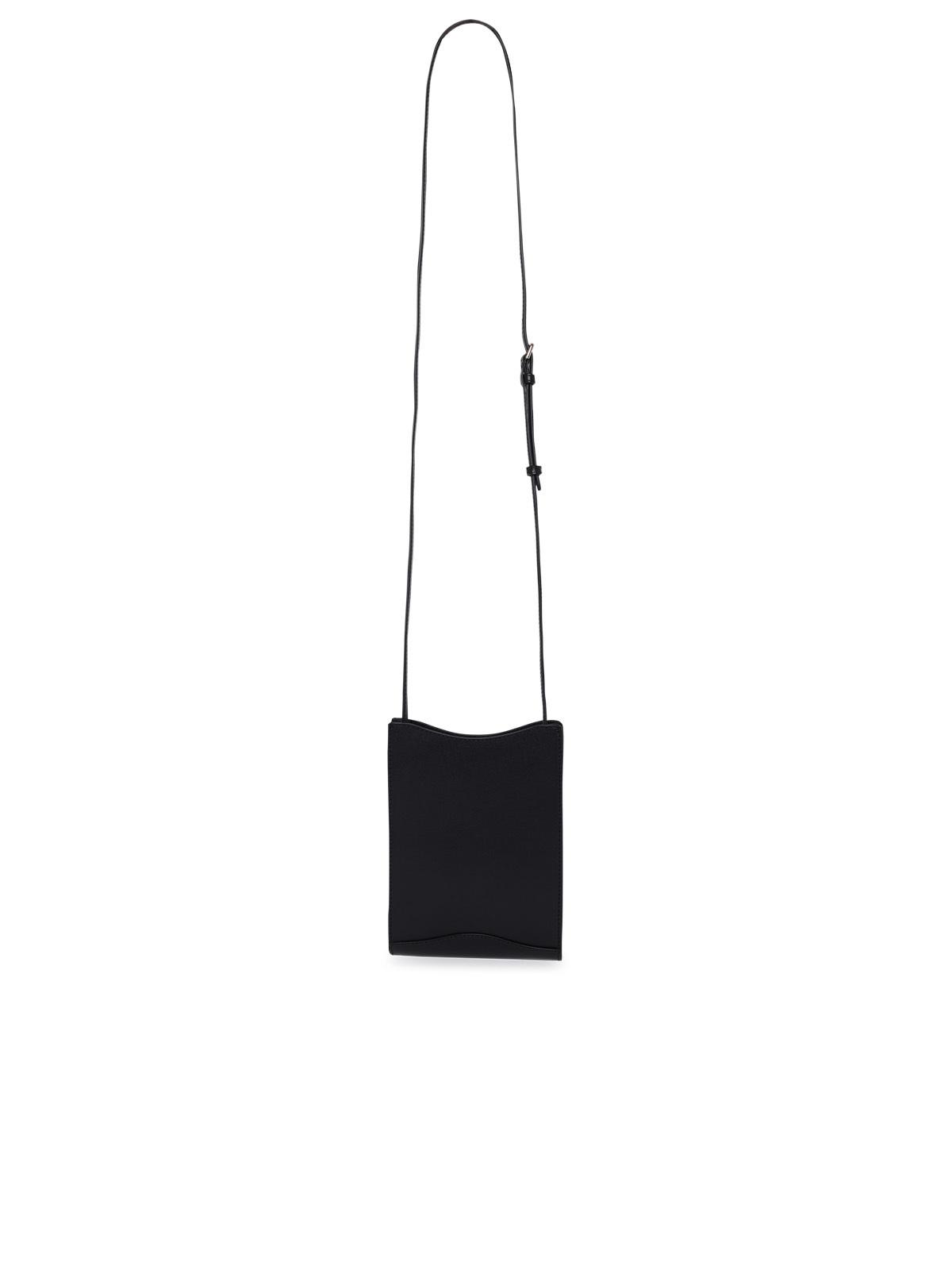 A.P.C. Jamie Bag In Black Leather Man