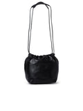 Jil Sander Black Leather Bag Woman