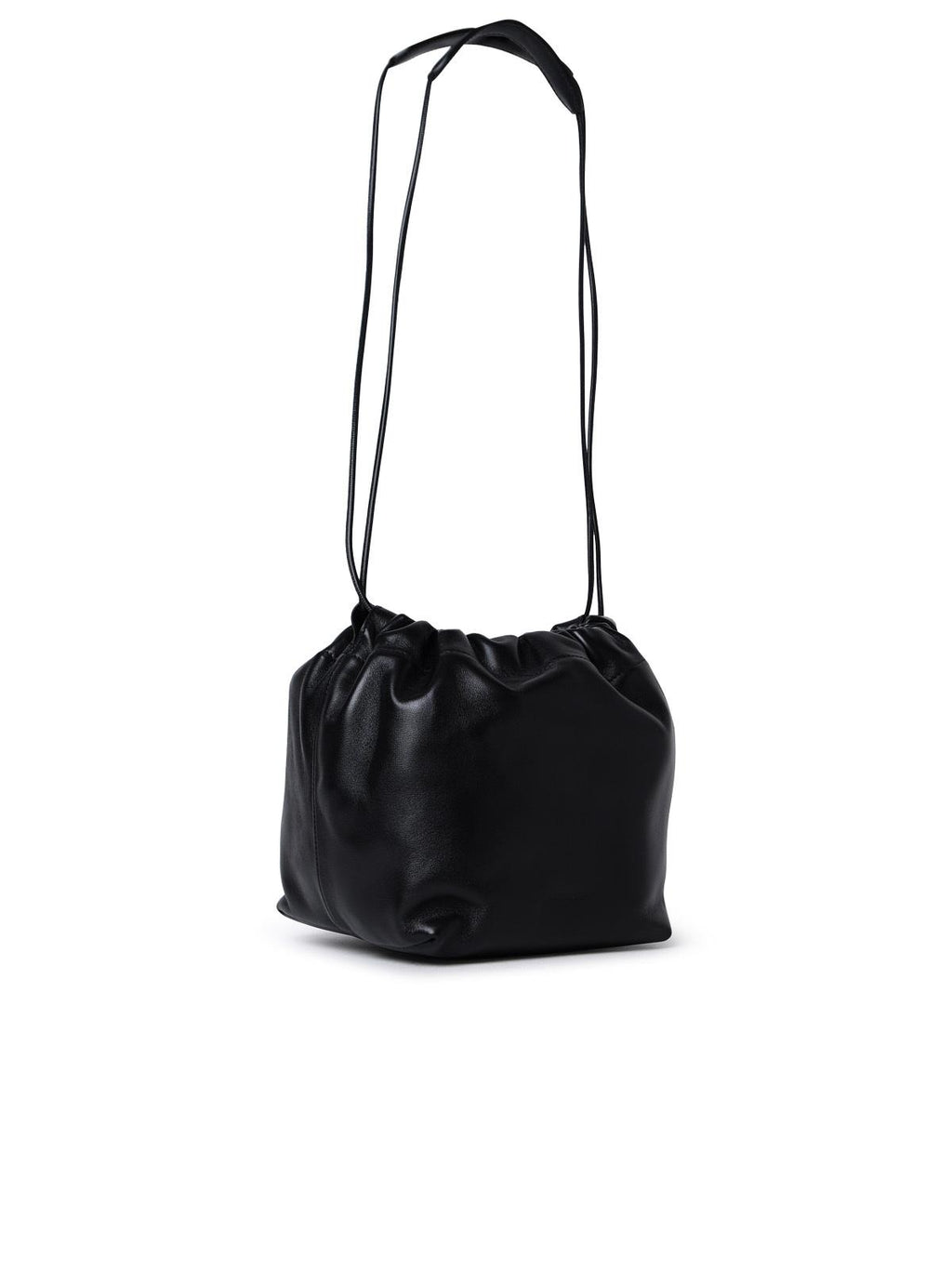 Jil Sander Black Leather Bag Woman