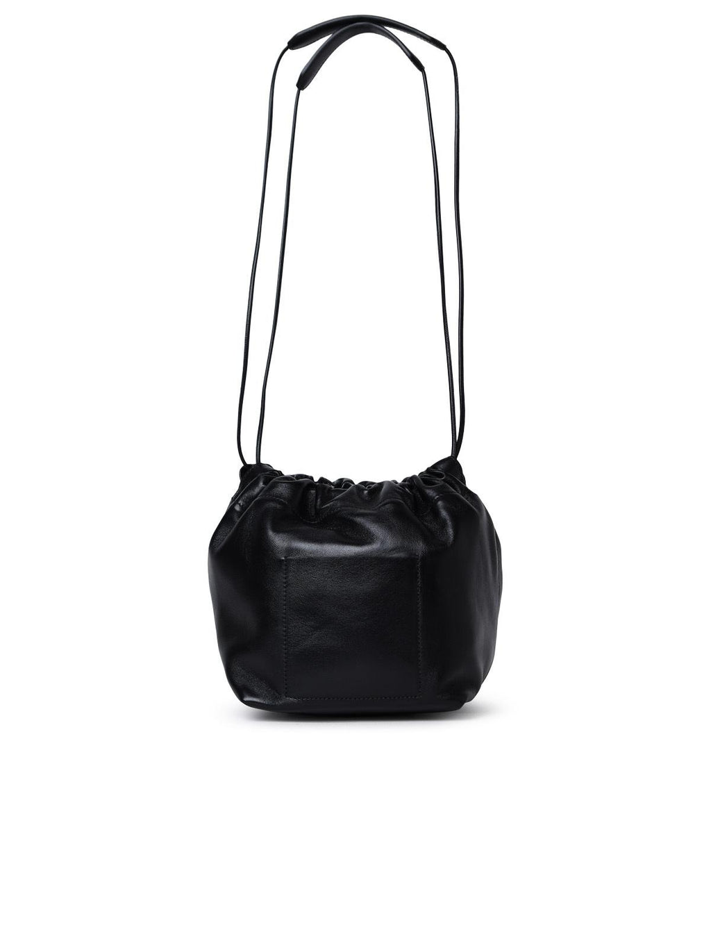 Jil Sander Black Leather Bag Woman