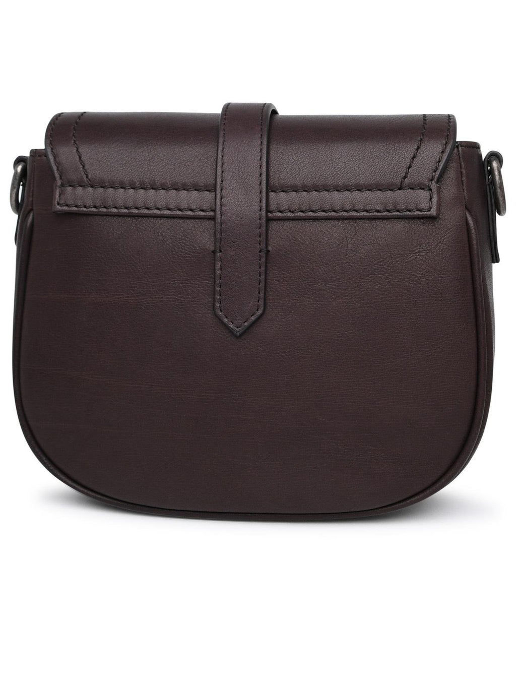 Golden Goose Brown Leather Bag Woman