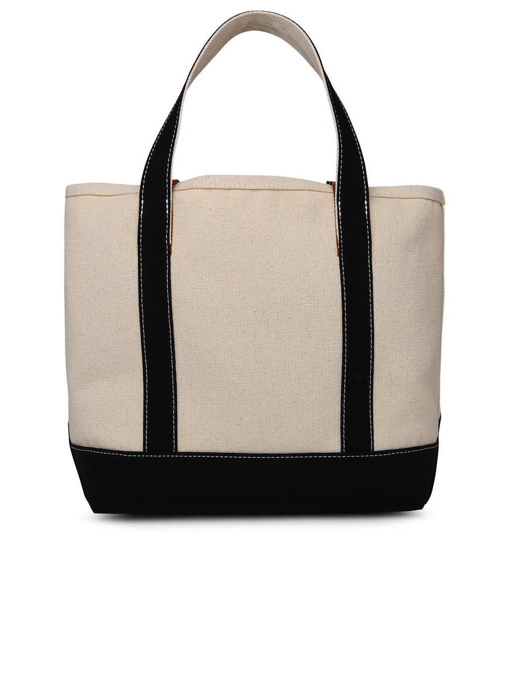 Palm Angels Ivory Cotton Tote Bag Woman