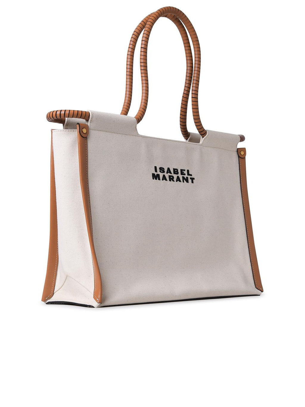 Isabel Marant 'Toledo' Bag In Ecru Cotton Woman