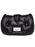 Maison Margiela 'Glam Slam' Black Nappa Leather Bag Woman