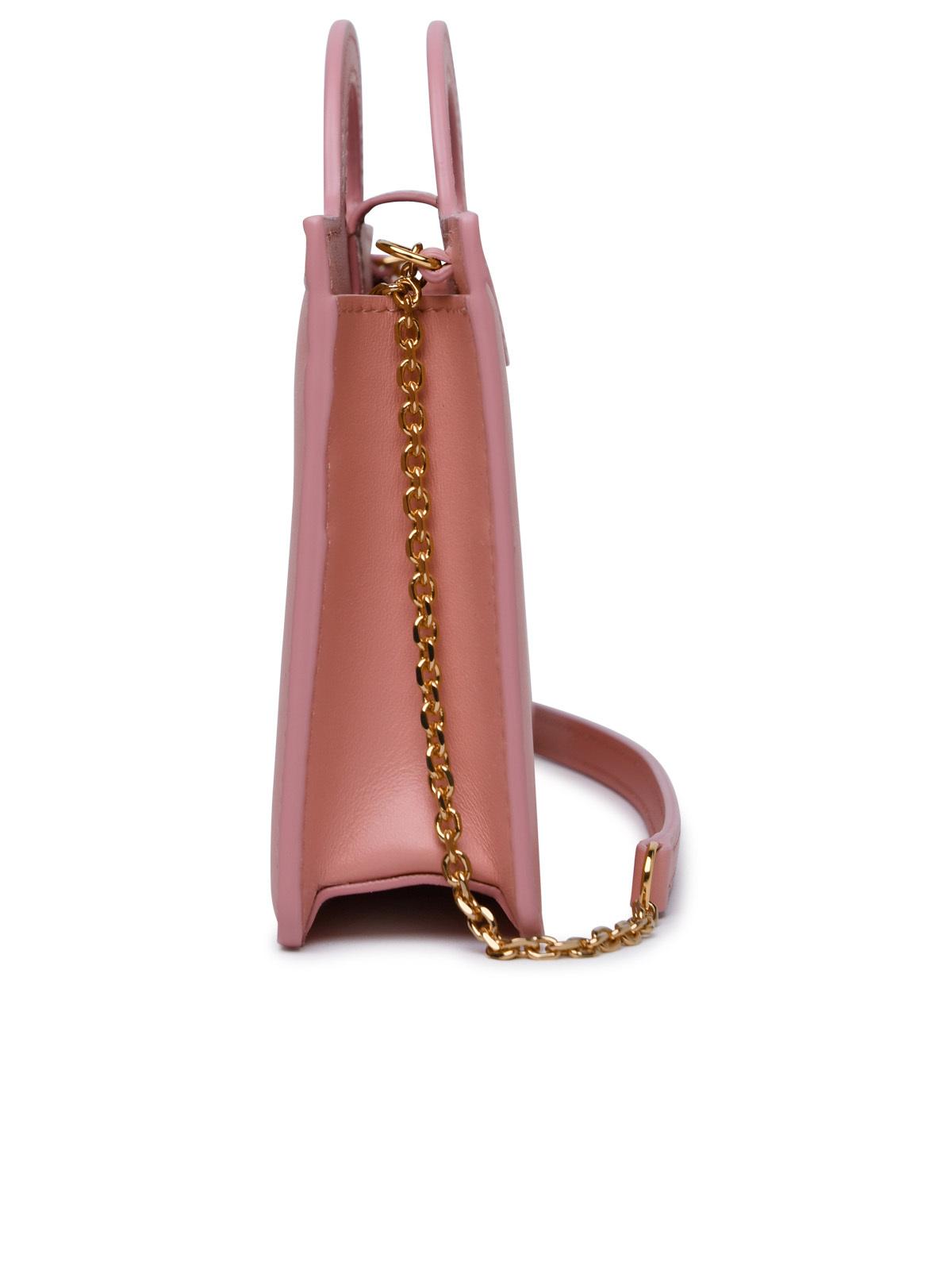 Marni 'Tropicalia' Pink Calf Leather Bag Woman
