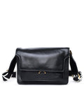 Marni 'Trunk Soft E/W' Black Cowhide Bag Woman