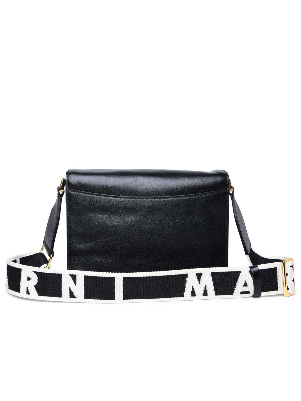 Marni 'Trunk Soft E/W' Black Cowhide Bag Woman
