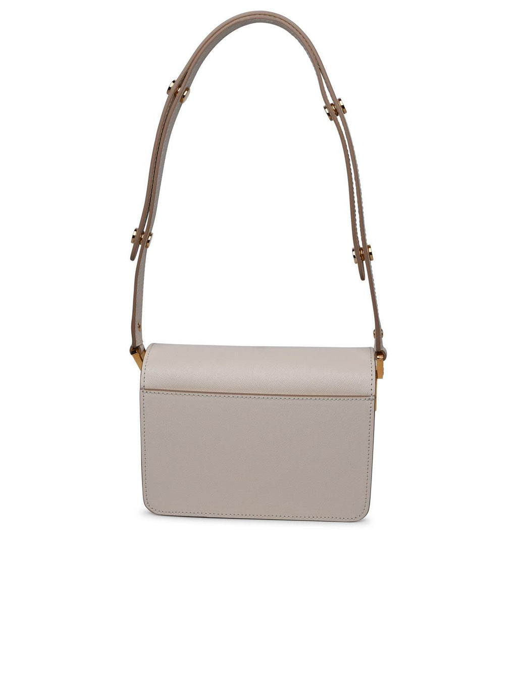 Marni Ivory Leather Bag Woman