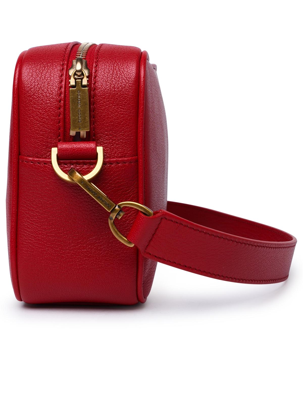 Golden Goose Red Leather Bag Woman