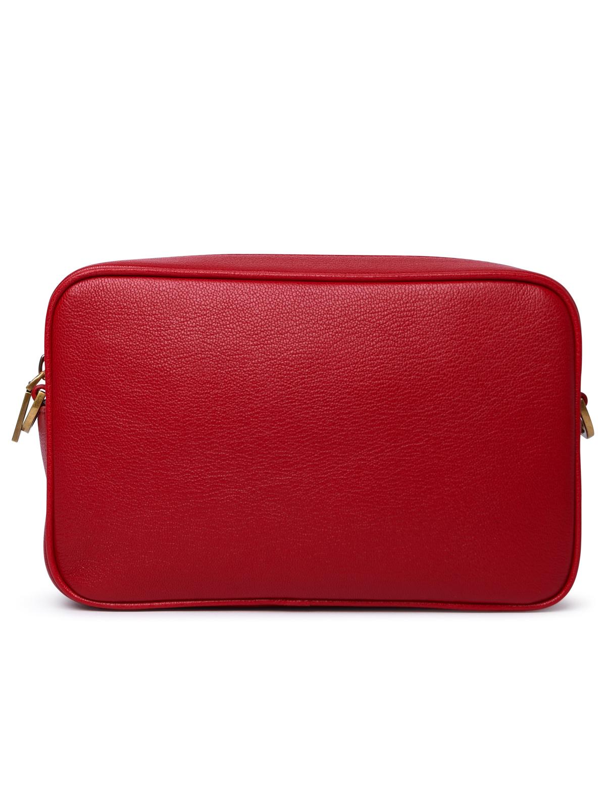 Golden Goose Red Leather Bag Woman