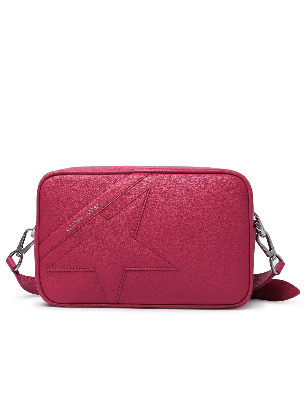 Golden Goose 'Star' Hibiscus Leather Bag Woman