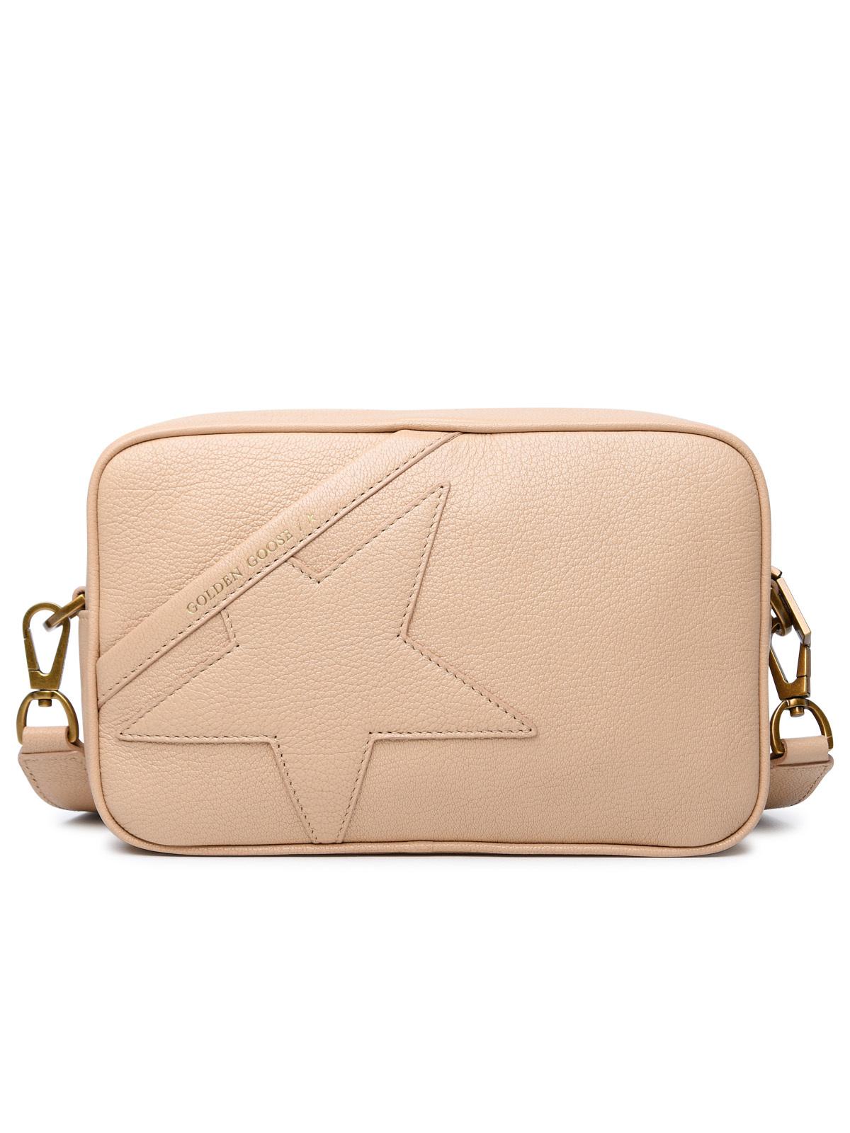 Golden Goose 'Star' Camel Leather Bag Woman