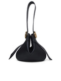 Lanvin 'MÃƒÆ’Ã‚Â©lodie' Black Leather Hobo Bag Woman