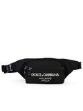 Dolce & Gabbana Small Black Nylon Fanny Pack Man