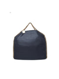 Stella Mccartney 'Falabella' Tote Bag In Navy Recycled Polyester Blend Woman