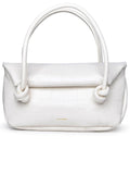 Jil Sander White Leather Bag Woman