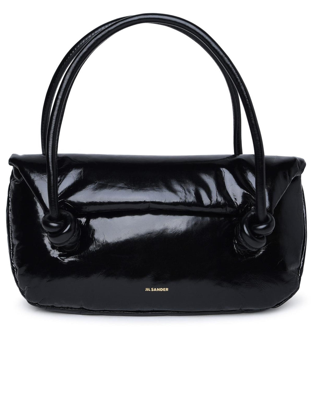 Jil Sander Black Leather Bag Woman