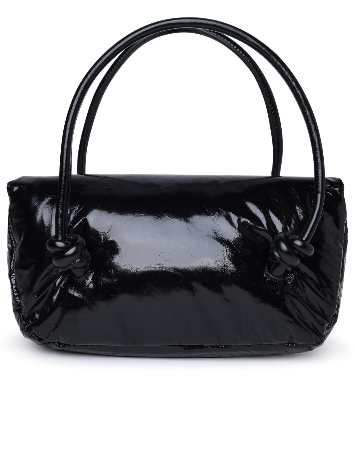 Jil Sander Black Leather Bag Woman
