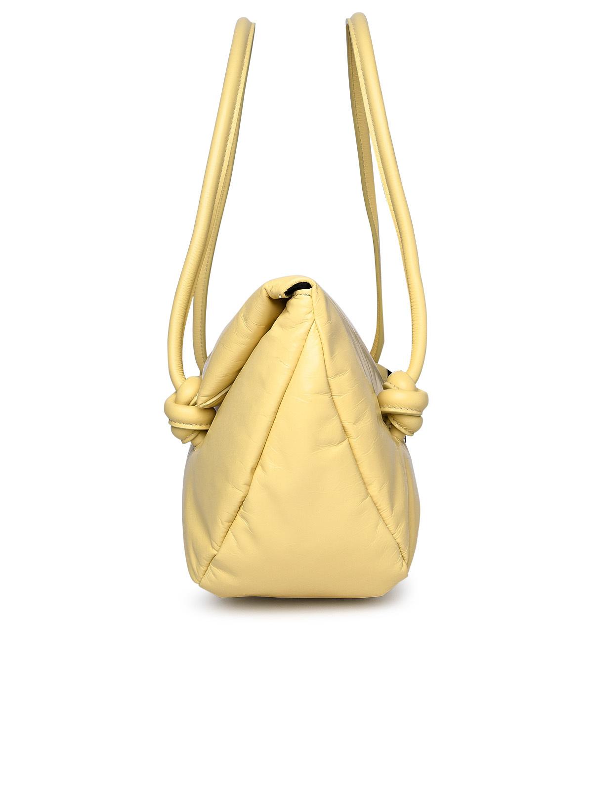 Jil Sander Yellow Leather Bag Woman