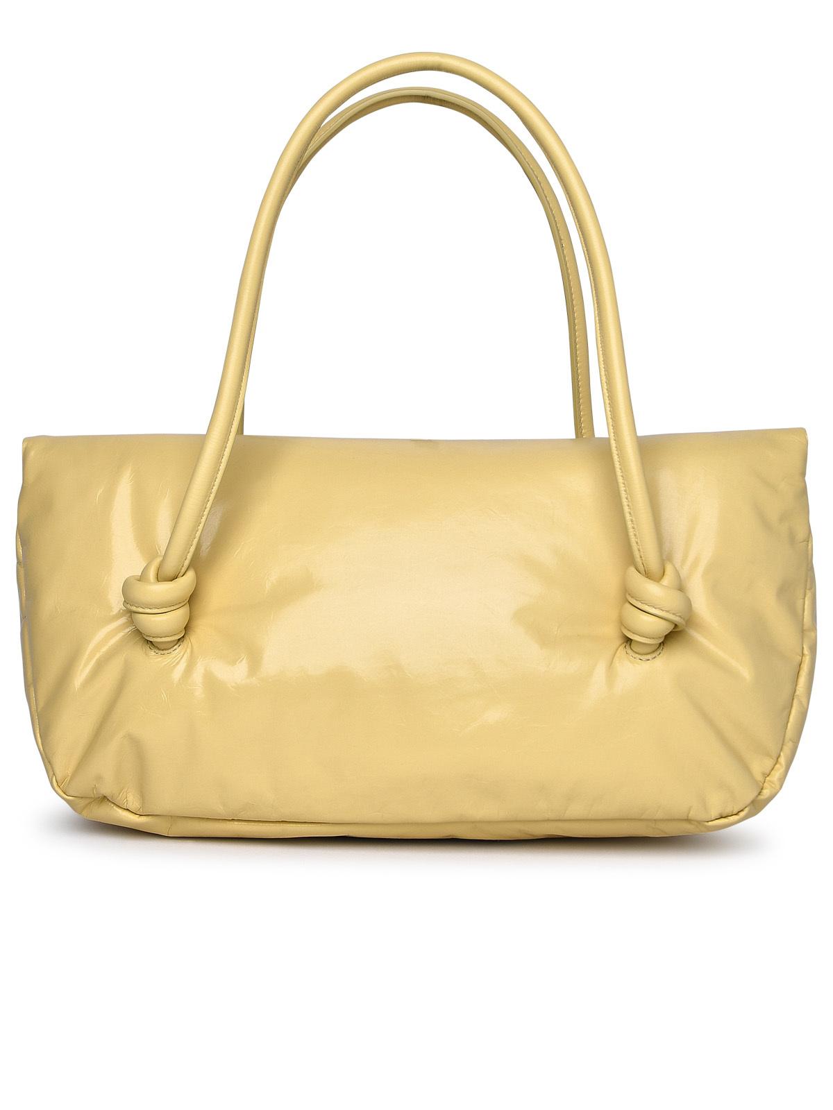 Jil Sander Yellow Leather Bag Woman
