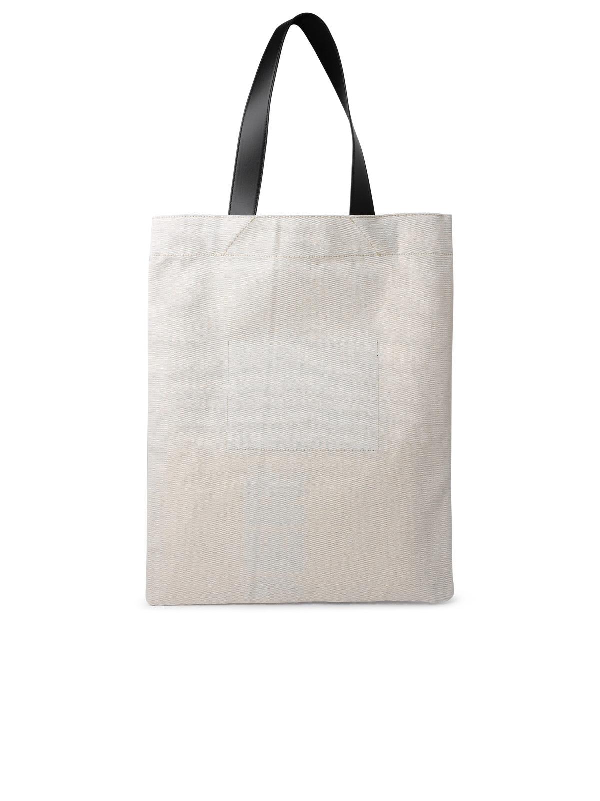 Jil Sander Beige Tela Bag Man