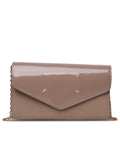 Maison Margiela Beige Leather Crossbody Bag Woman