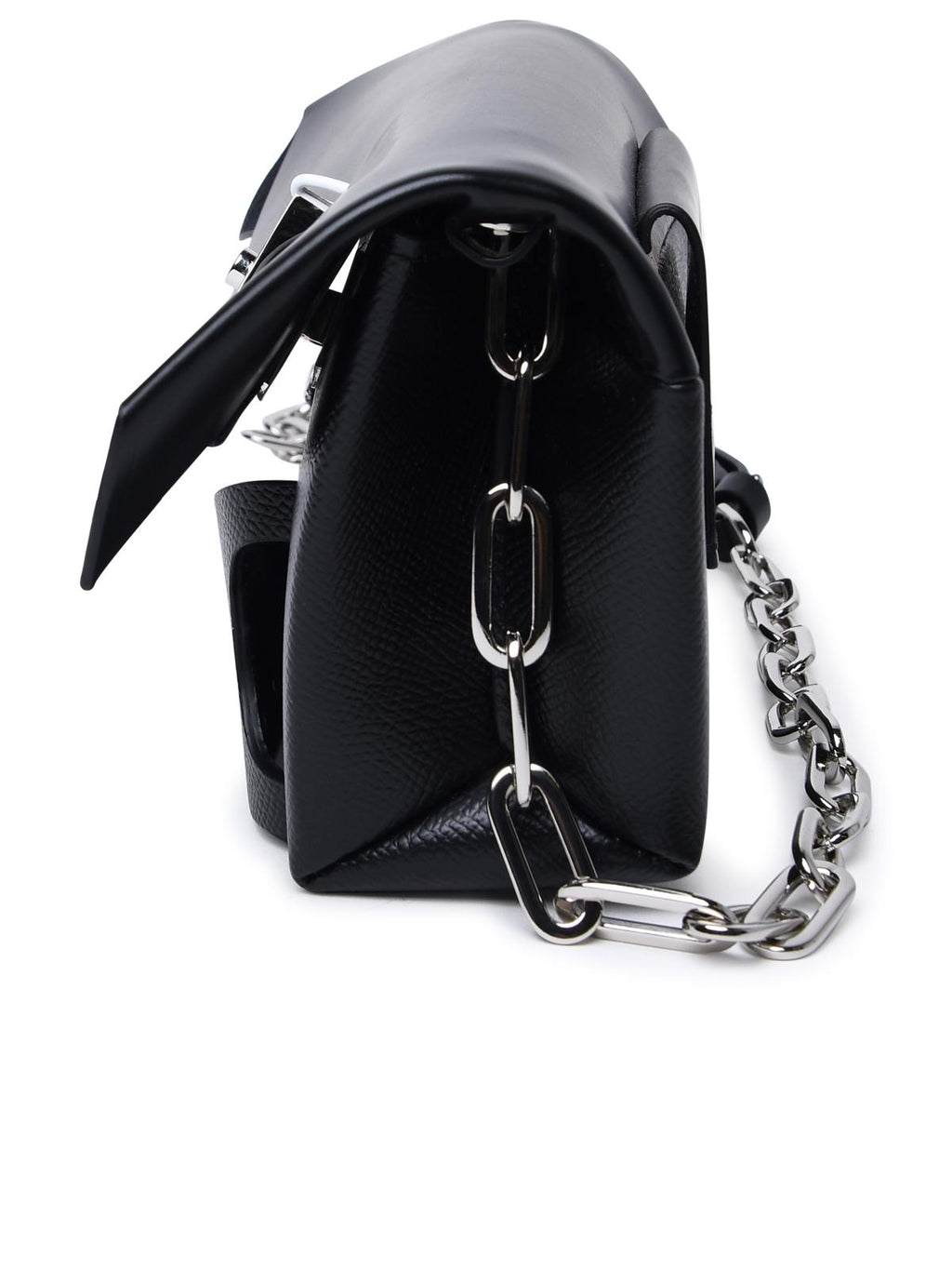 Maison Margiela Black Leather Bag Woman