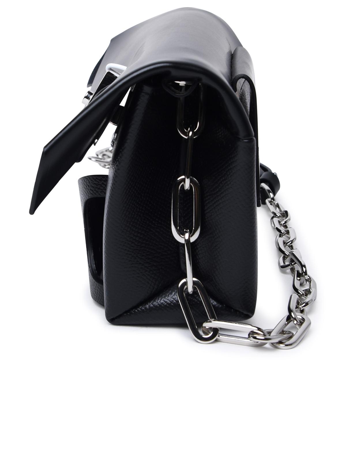 Maison Margiela Black Leather Bag Woman