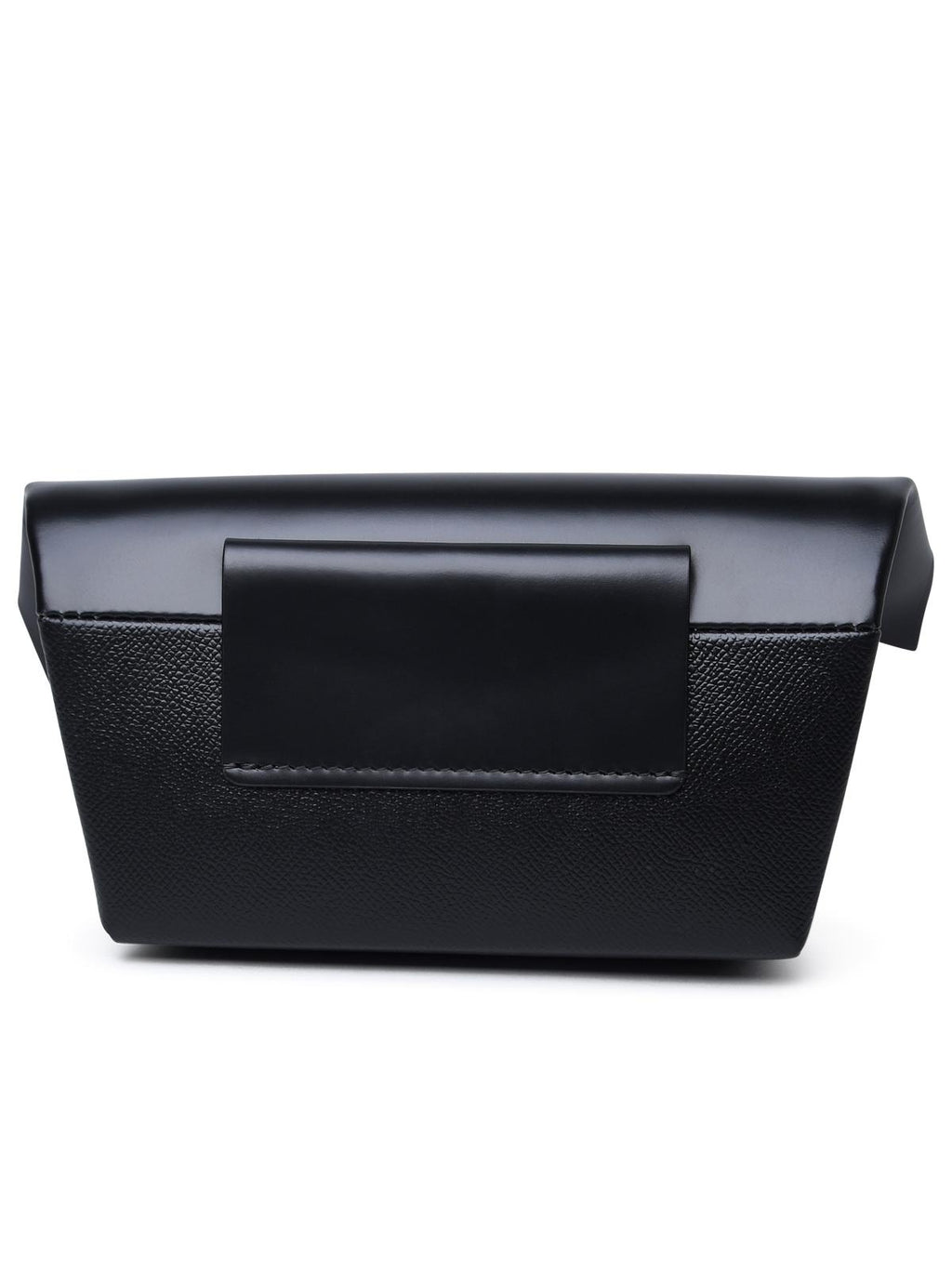 Maison Margiela Black Leather Bag Woman