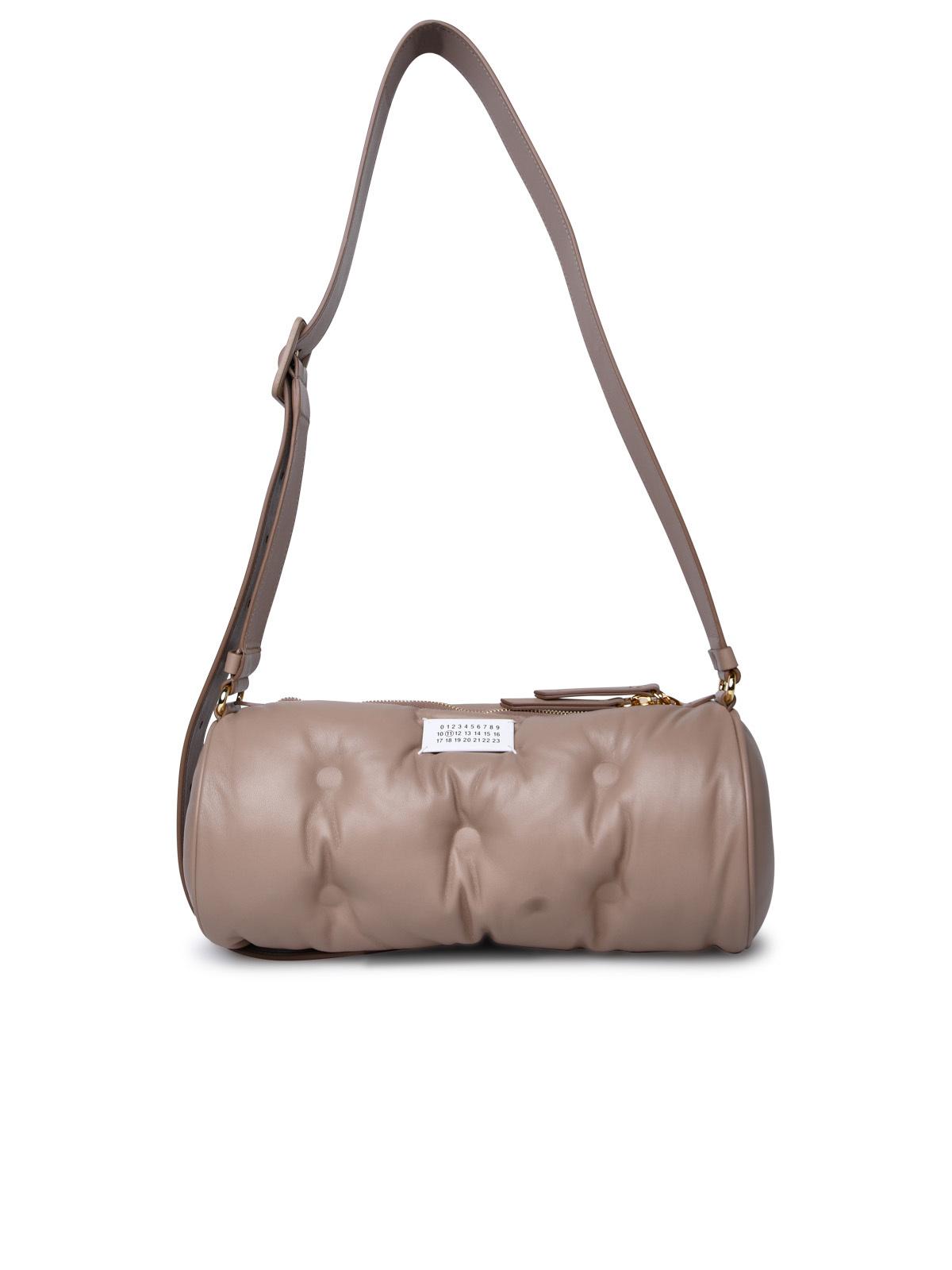 Maison Margiela Leather Bag Nude Woman