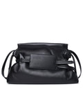 Off-White Black Calf Leather Bag Woman
