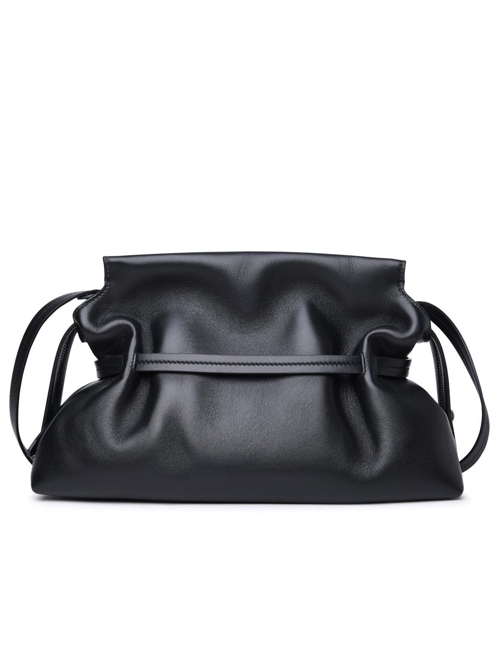 Off-White Black Calf Leather Bag Woman