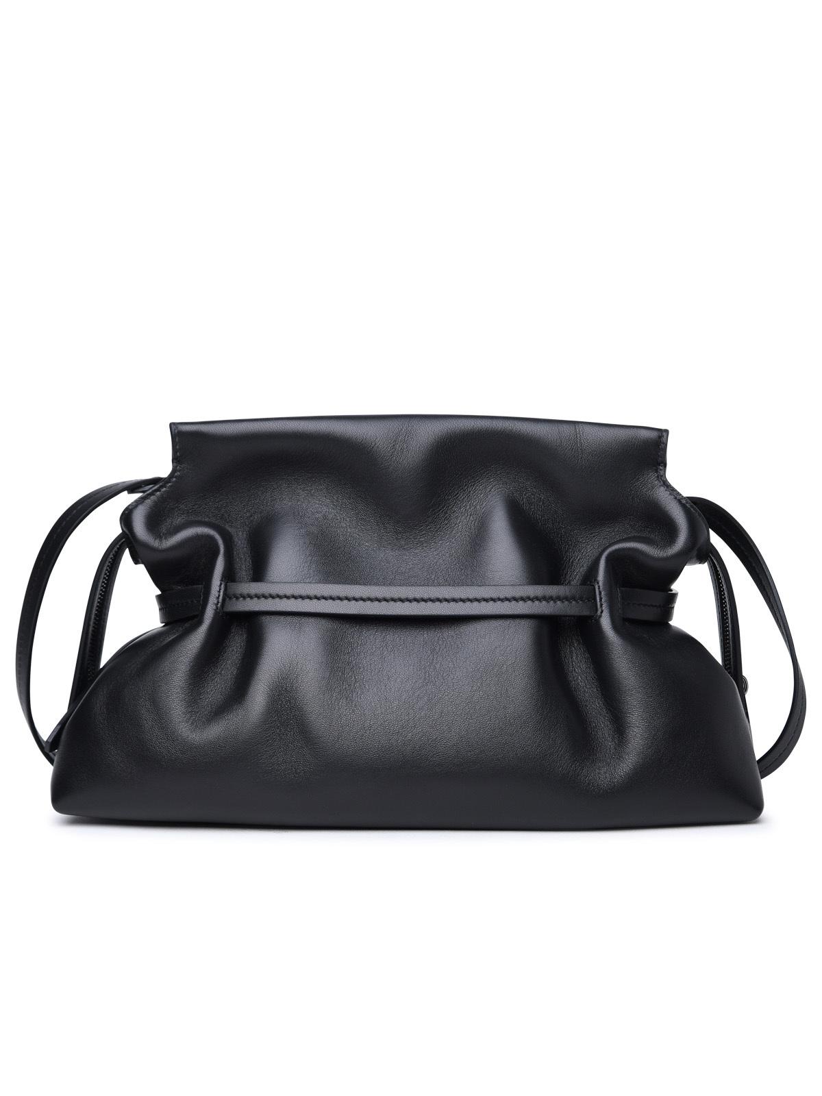 Off-White Black Calf Leather Bag Woman