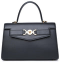 Versace Medium 'Medusa '95' Black Leather Bag Woman
