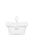 Maison Margiela White Leather Clutch Woman