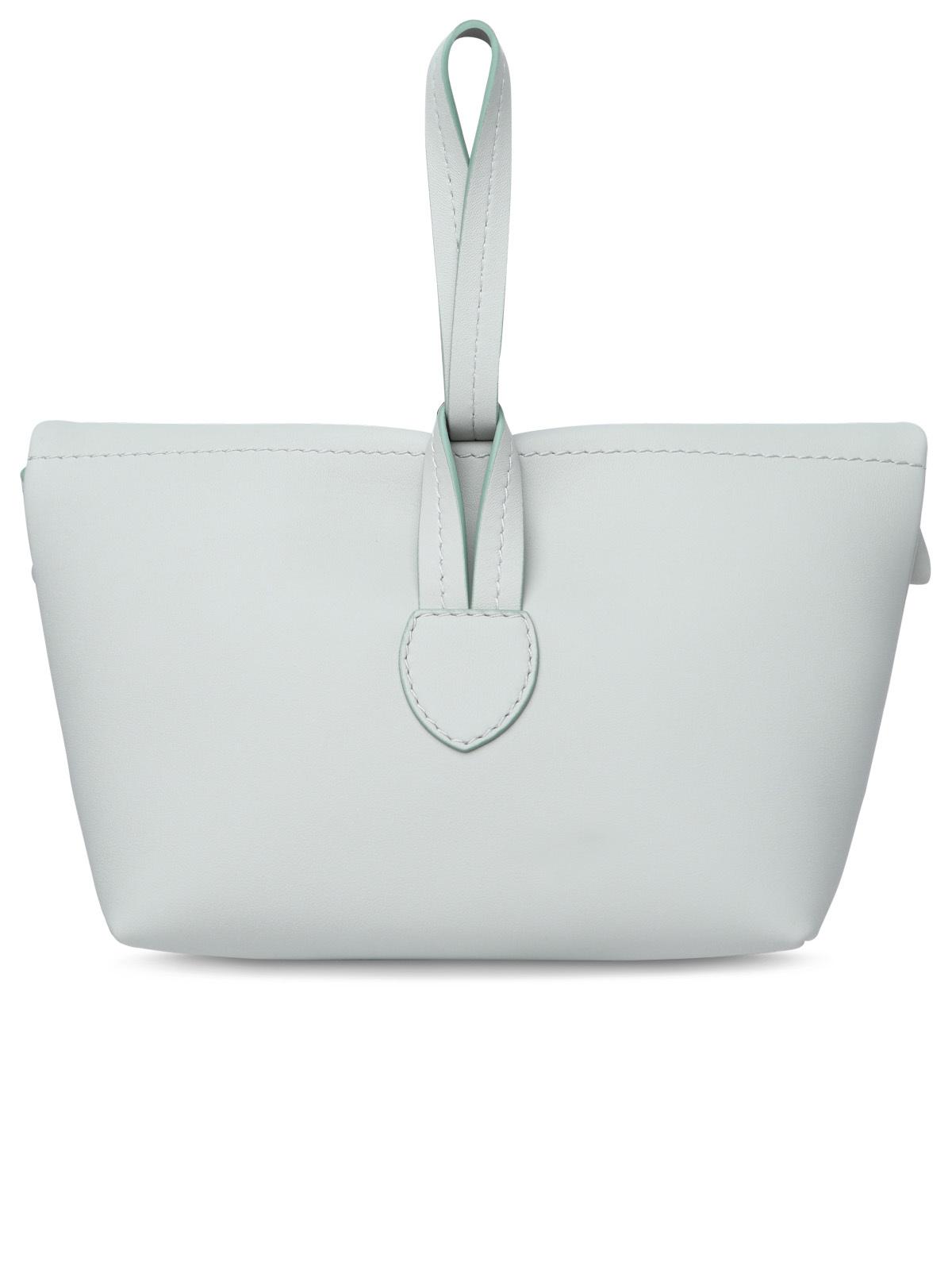 Maison Margiela Green Anise Leather Clutch Woman
