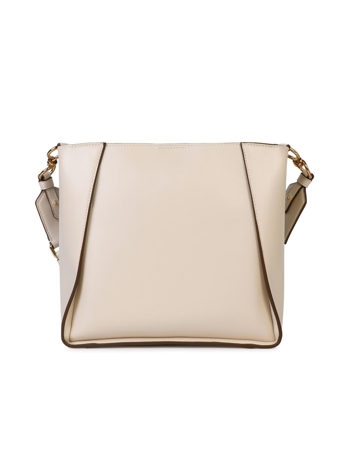Stella Mccartney White 'Alter Mat' Logo Shoulder Bag Woman