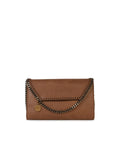 Stella Mccartney 'Falabella' Pecan Recycled Polyester Mini 'Crossbody' Clutch Woman